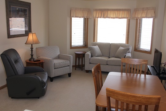 Assisted Living apartment room 1